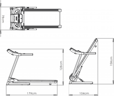 Беговая дорожка AeroFit MAXFIT 18