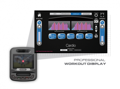 Эллиптический тренажер Spirit Fitness CE800ENT